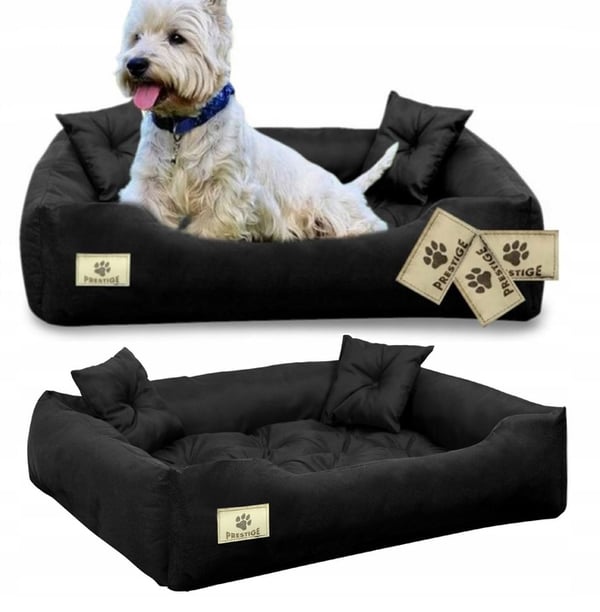 Hundeseng hundebur PRESTIGE 55x45 cm vandtæt sort