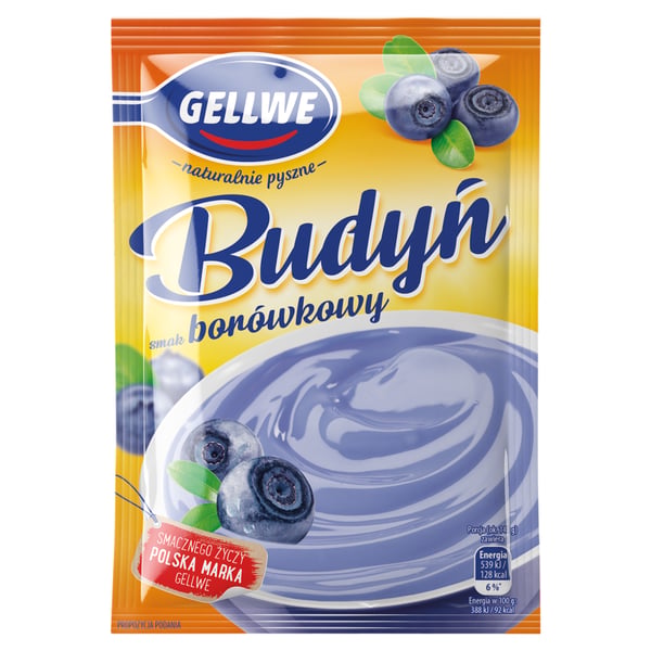 Gellwe blåbärspudding 40 g