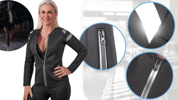 Pitkähihainen neopreeninen treenicollegepaita