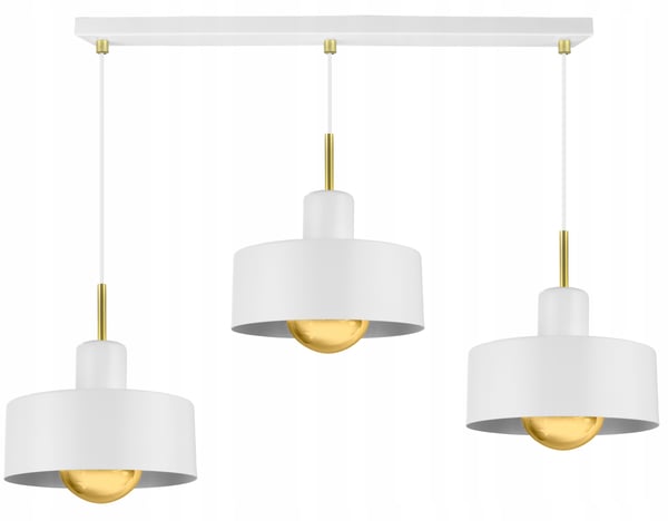 MODERNE LOFTHÆNGELAMPE, METAL LAMPESKÆRM