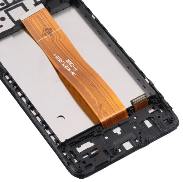 Alkuperäinen Samsung SM-M127 Galaxy M12 LCD-näyttö + Kosketusnäyttö (IPS) Musta Kehys
