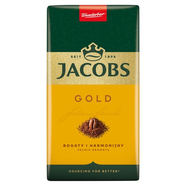 Jacobs Gold jauhettu kahvi 500 g