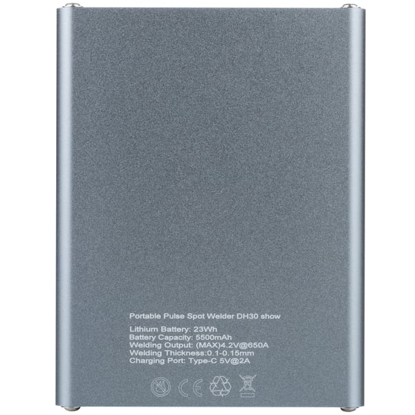 Rosfix SM65A pistehitsauslaite Silver Meteor 650A näytöllä