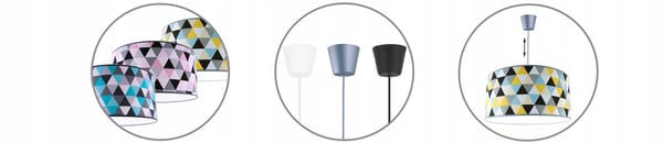 Loftshængende lampe lysekrone lampeskærm moderne