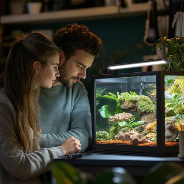 Terrario ReptoRay 15W - LED-lampe til terrarium med programmering 60cm