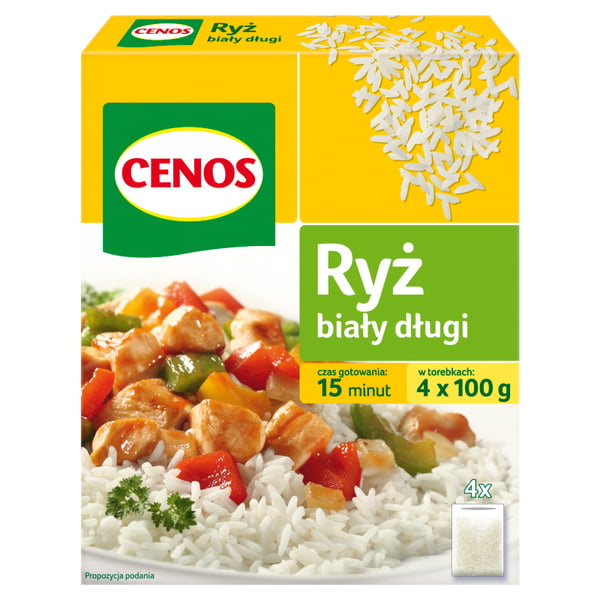 Cenos långt vitt ris 400 g