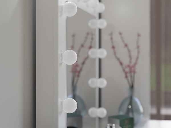 Marina T+ 2S+L vit sminkbordsset