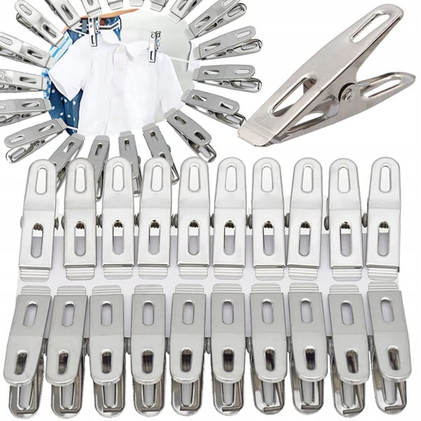 Metallklemmebakkker, 20 stk - 27327