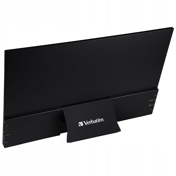 Verbatim 15,6" PMT-15 bærbar touchskærm med HDMI, USB 2.0 og 2xUSB-C Ultra HD 4K