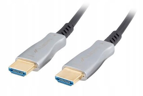 Lanberg M/M v2.0 HDMI-kaapeli 30m musta optinen AOC