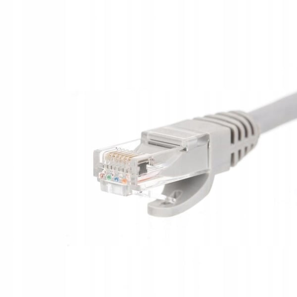 RJ45-kytkentäkaapeli, Netrack-valettu kansi, cat. 5e UTP, 5m harmaa