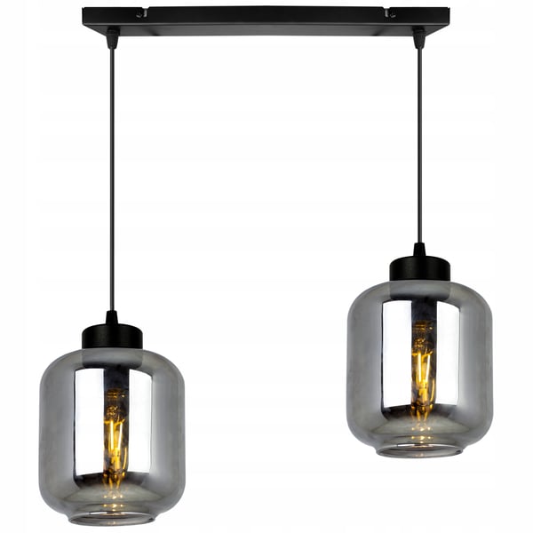 MODERNE ELEGANT HÆNGELAMPE MED GLASSKÆRM