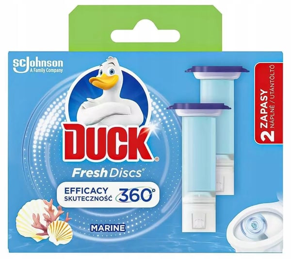 Duck Fresh Discs Marine toalettgeldisk 72ml 2x36ml