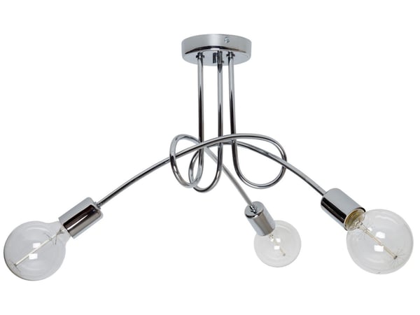 MODERNI LOFT-KROMINEN EDISON-RETROLAMPPU