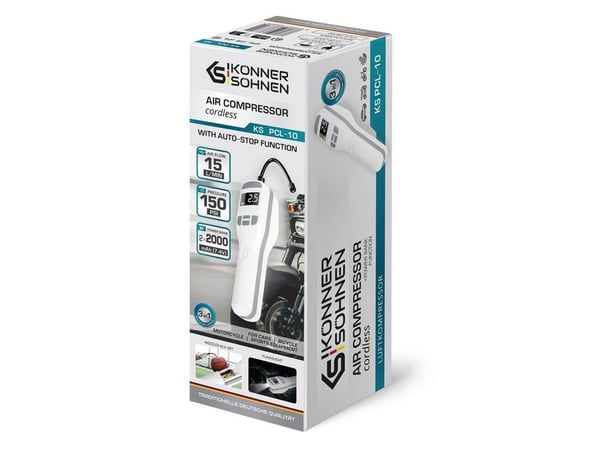 3-i-1 batterikompressor KS PCL-10 - DX KSPCL-10