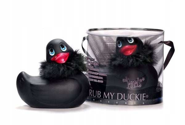 I Rub My Duck Paris Sort Boa And Klitoris Stimulator Massager