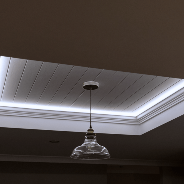 LUXA - Stik til 8 mm COB LED-strimmel uden kabel