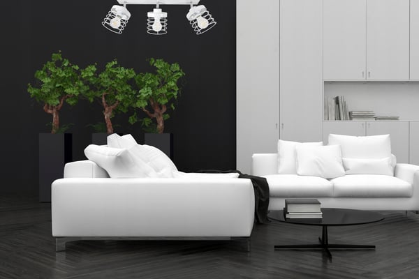 Lofthængende lampe med tråd og LED-loftlampe
