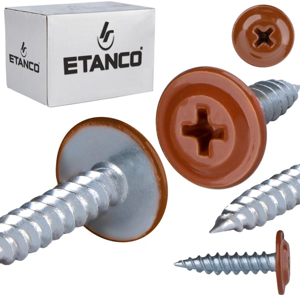 GM-S monteringsforbindelser 4,2x19mm RAL 8004
