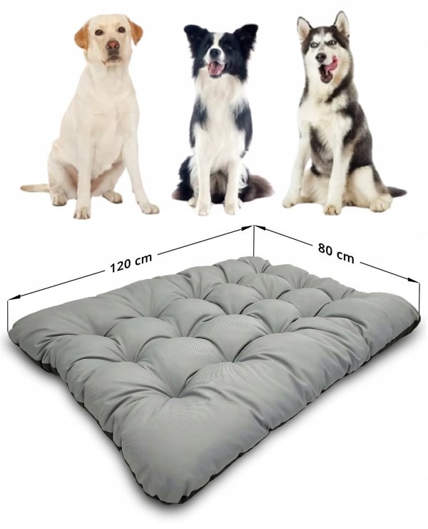 Koiranpeta tyyny PRESTIGE 120x80 cm vedenpitävä harmaa