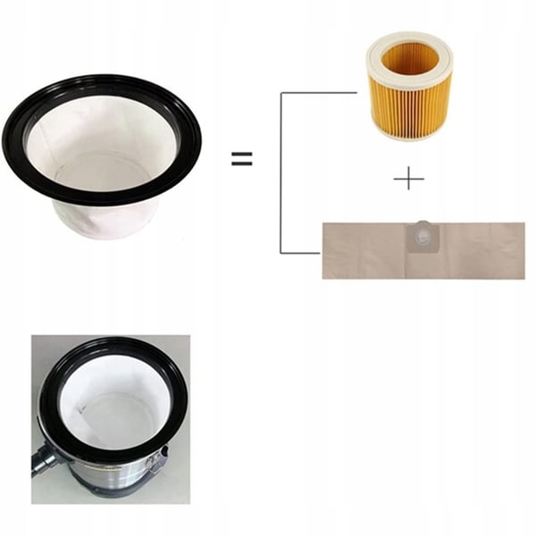 Støvfilter til Kärcher NT20/1 NT30/1 NT38/1 NT40/1