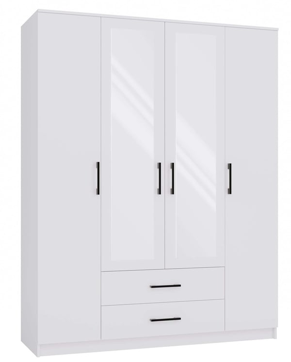 Romana garderob 160X205L vit