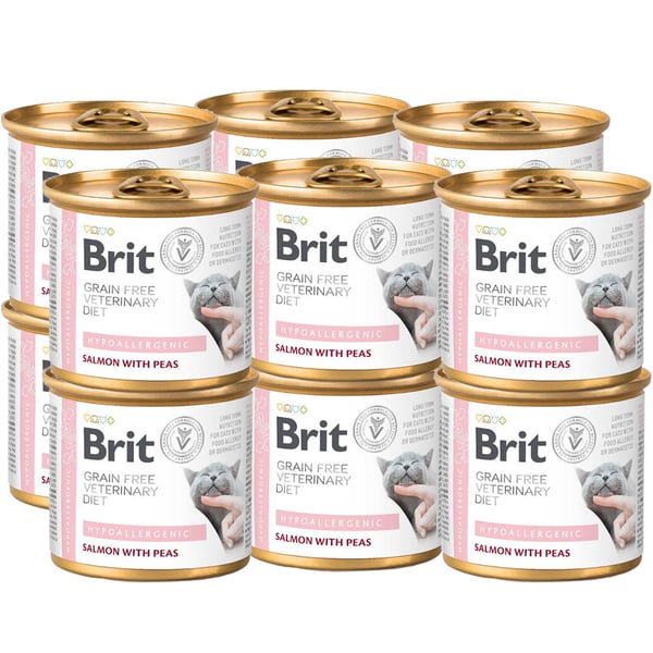 Brit GrainFree Diets Cat -kissanruoka, hypoallergeeninen, 12 x 200 g