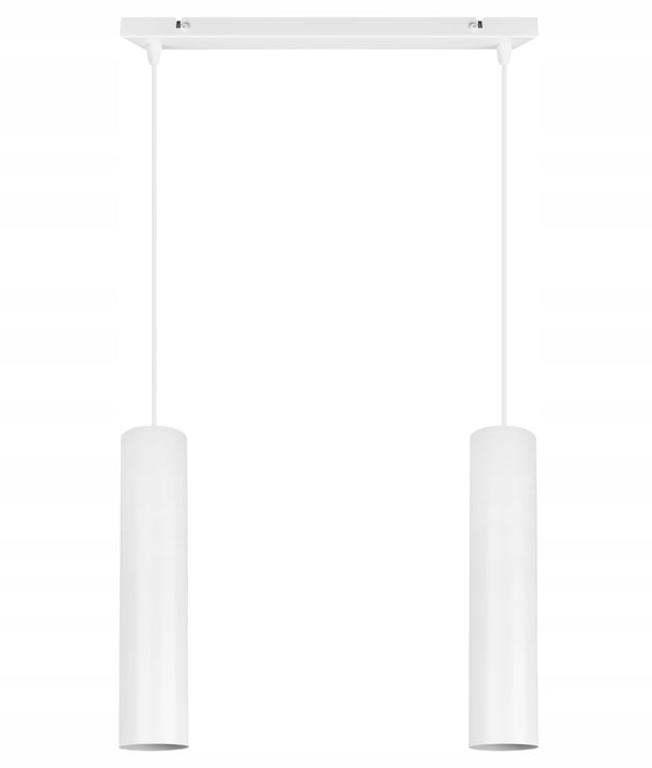 MODERNE LOFTHÆNGELAMPE HVID LED-LAMPE