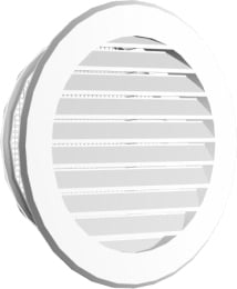 RUNDT GISTER FI80 115MM HVID - KRA 023 BI RUNDT GISTER FI80 115MM HVID - KRA 023 BI