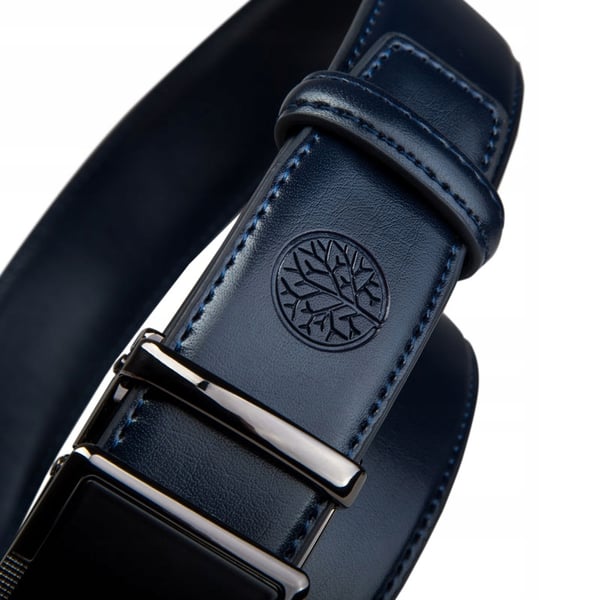 C35-BA NAVY 110 ELITE herrbälte i läder