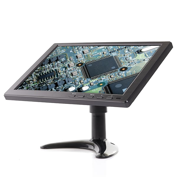 L7003 mikroskopskärm 10 tum HDMI VGA AV-ingångar