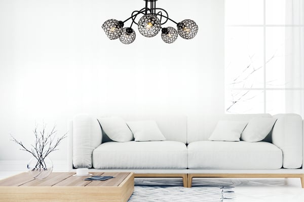 LED-KRISTALLHÄNGANDE TAKLAMPA