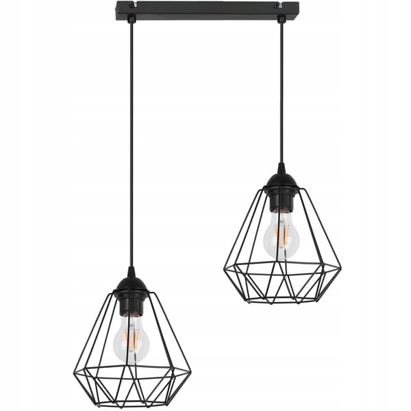 Lofthængelampe Diamond Loft Edison Retro