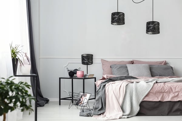 KATTOVALAISIN, HÄMÄHÄKKIKUVIOLLINEN VARJOSTIN, HOPEA