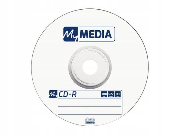 MyMedia 700MB Wrap CD-R-skivor (spindel 50)