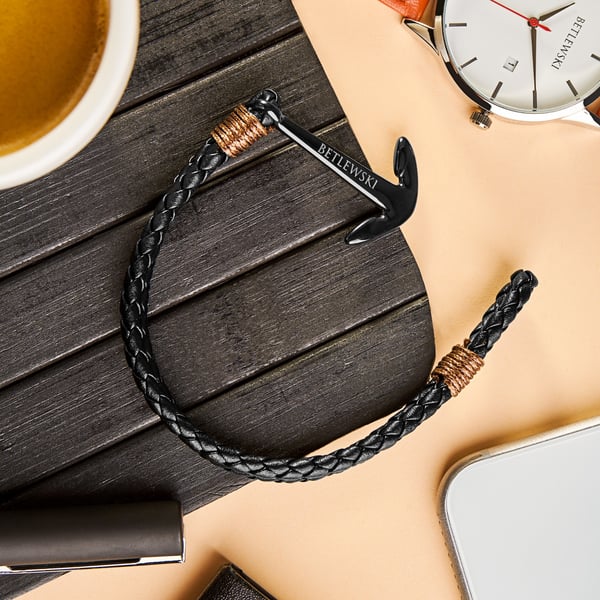 Atlantis BBKOT-01-CZAR-R1 armbånd sort
