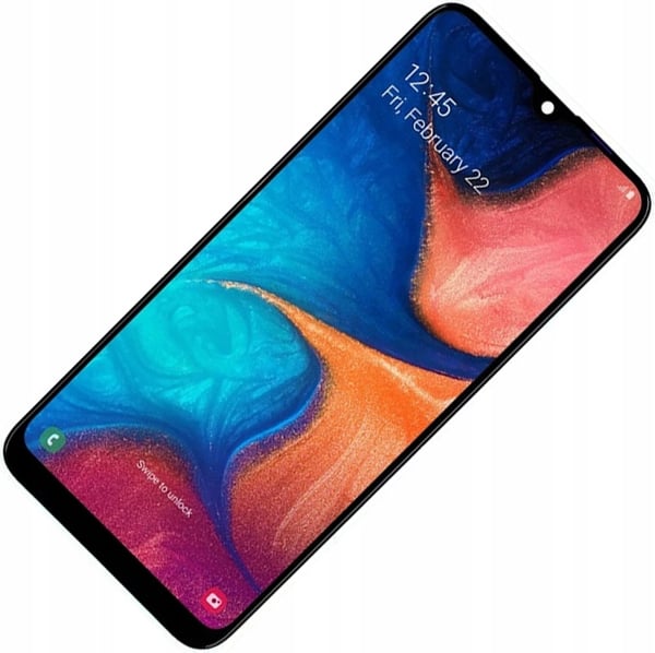 Samsung Galaxy A20e A202 A202F originalskärm återupptillverkad