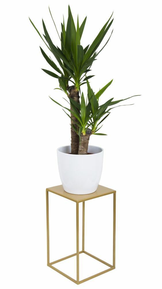Moderne stående blomsterfod 40 cm guld