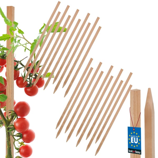 KOTARBAU® trästöd för tomater och grönsaker 40 cm, 20-pack