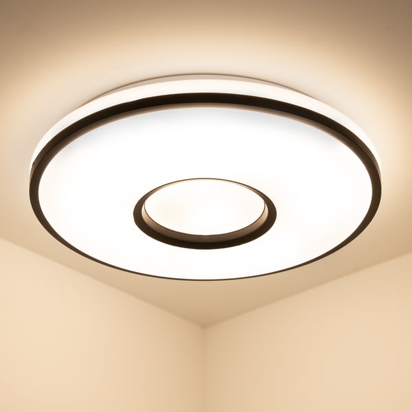 LED loftslampe overflademonteret VERUS 72W CCT hvid rund 50cm + LUMILED fjernbetjening