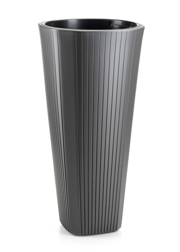 Mora hög blomkruka antracit 39x81 cm