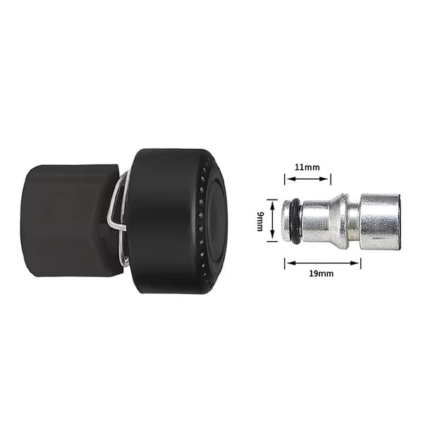 ClickFit Nilfisk M22 slangadapter - klick till M22 - Nilfisk 4-serien - 12/20,4/48 mm