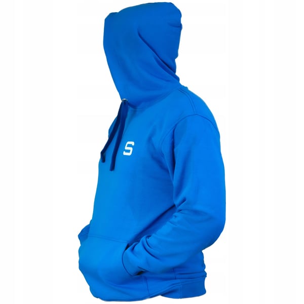 Miesten hopeansininen collegepaita - koko XL/XXL