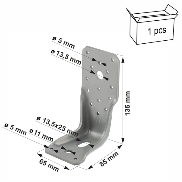 AKR135LG ankkurikontakti 135x85x65x4mm