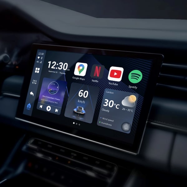 Trådløs Adapter Ottocast P3 8G/128G Carplay/Android Auto SIM-kort