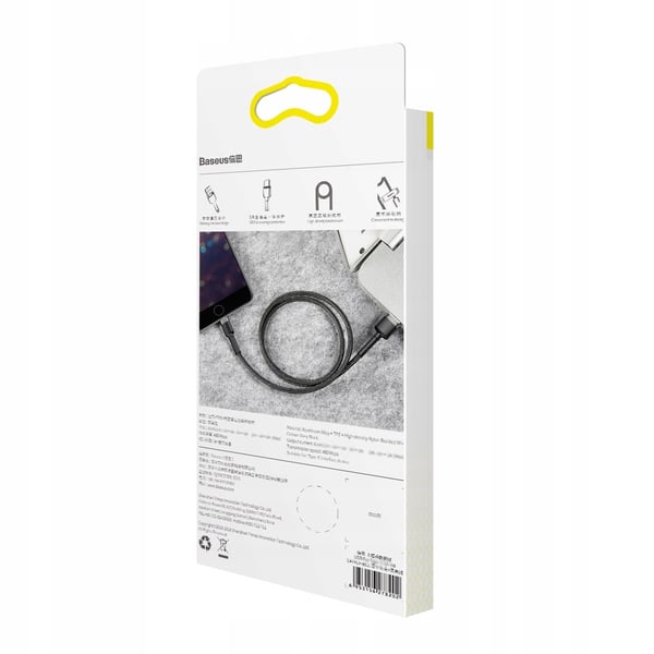 Baseus Cafule CALKLF-AG1 USB - Lightning / iPhone 0,5 m kaapeli 2,4 A pikalatauksella