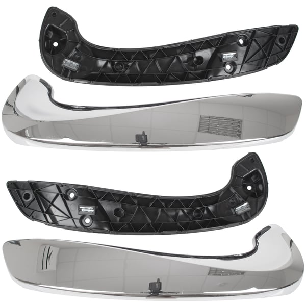 Renault Megane III 08-16 innerdörrhandtag KROM fram vänster + höger 2 st. SET