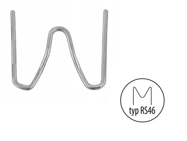 M 0,6MM RS46 HÄFTRAR FÖR YTTERHÖRN 100 ST - DED75272