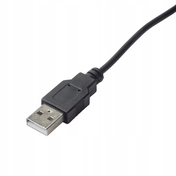 Akyga AK-DC-01 USB A (M) -sovitinkaapeli - 5,5 x 2,1 mm