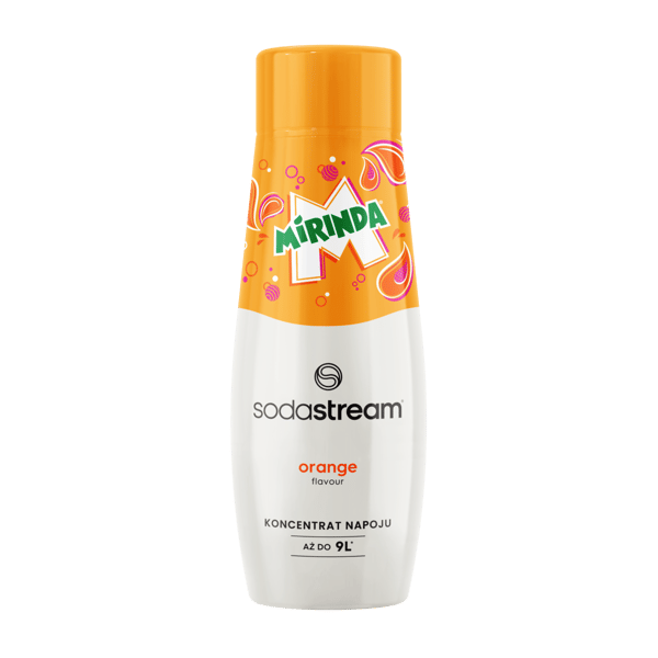 Sodastream Saturator-tiivistesetti 2 x Mirinda-siirappi + limonadi